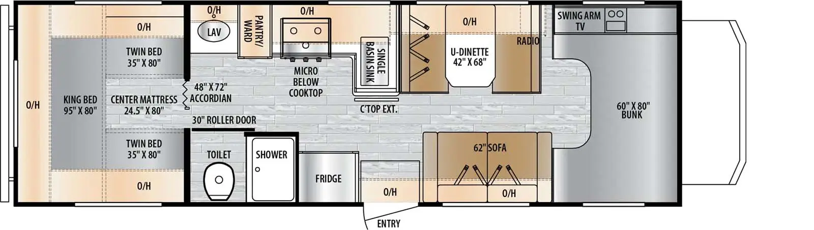 2711NK Floorplan Image